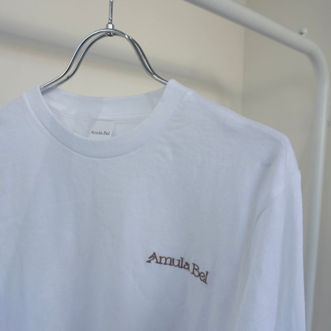 Logo Long Tshirt(white)