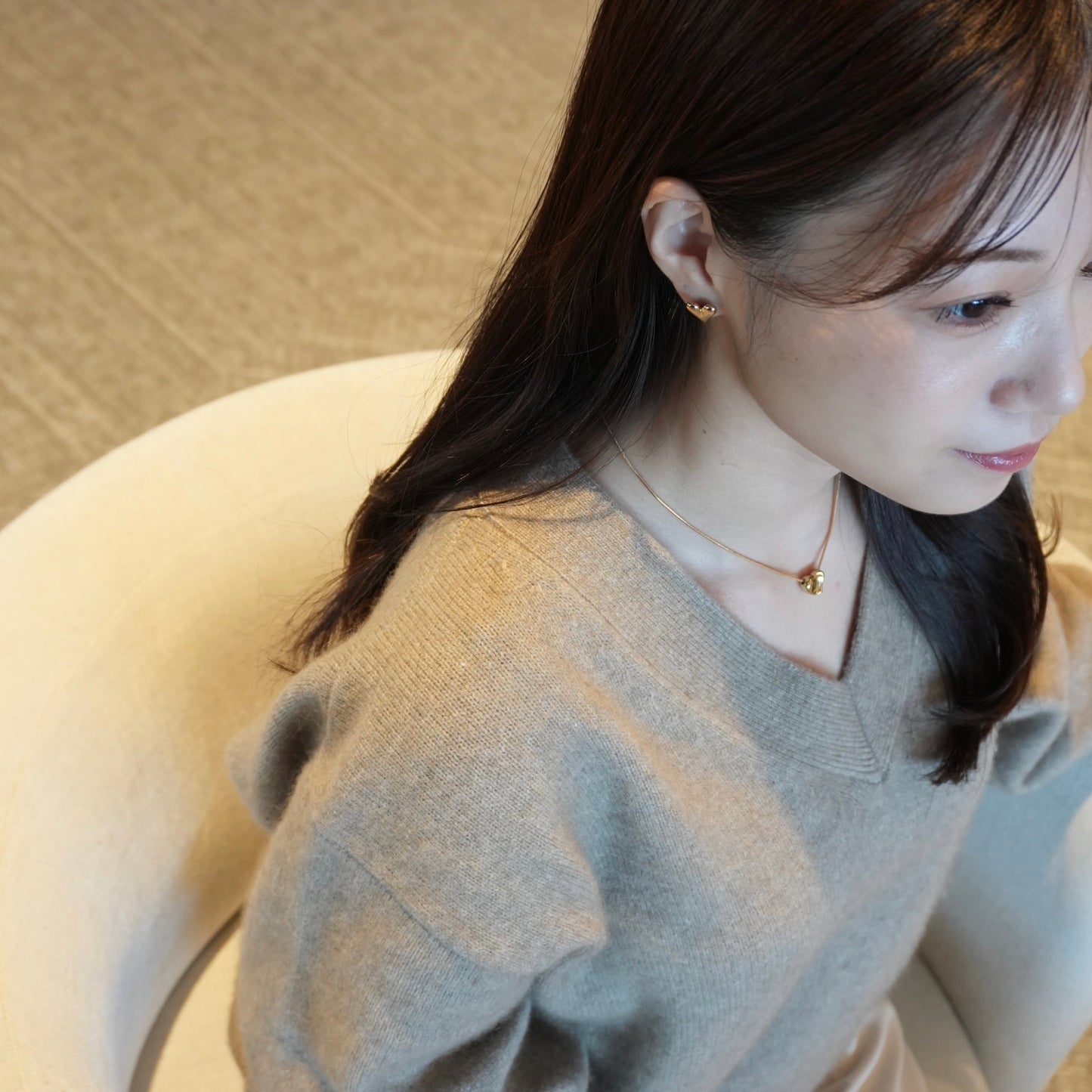 Nuance Heart Necklace