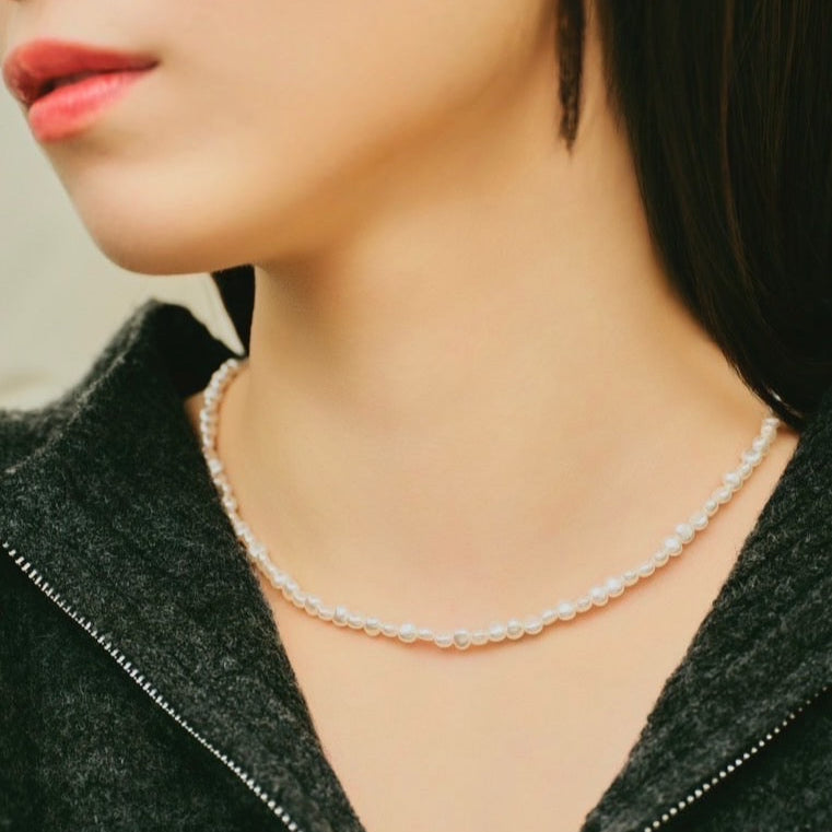 “つやぷる” Pearl Necklace