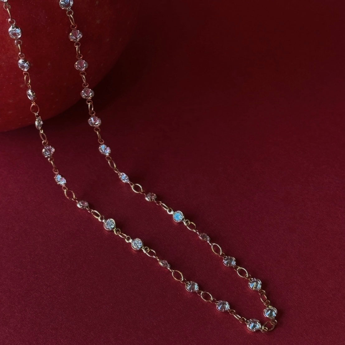 Crystal Drops Necklace
