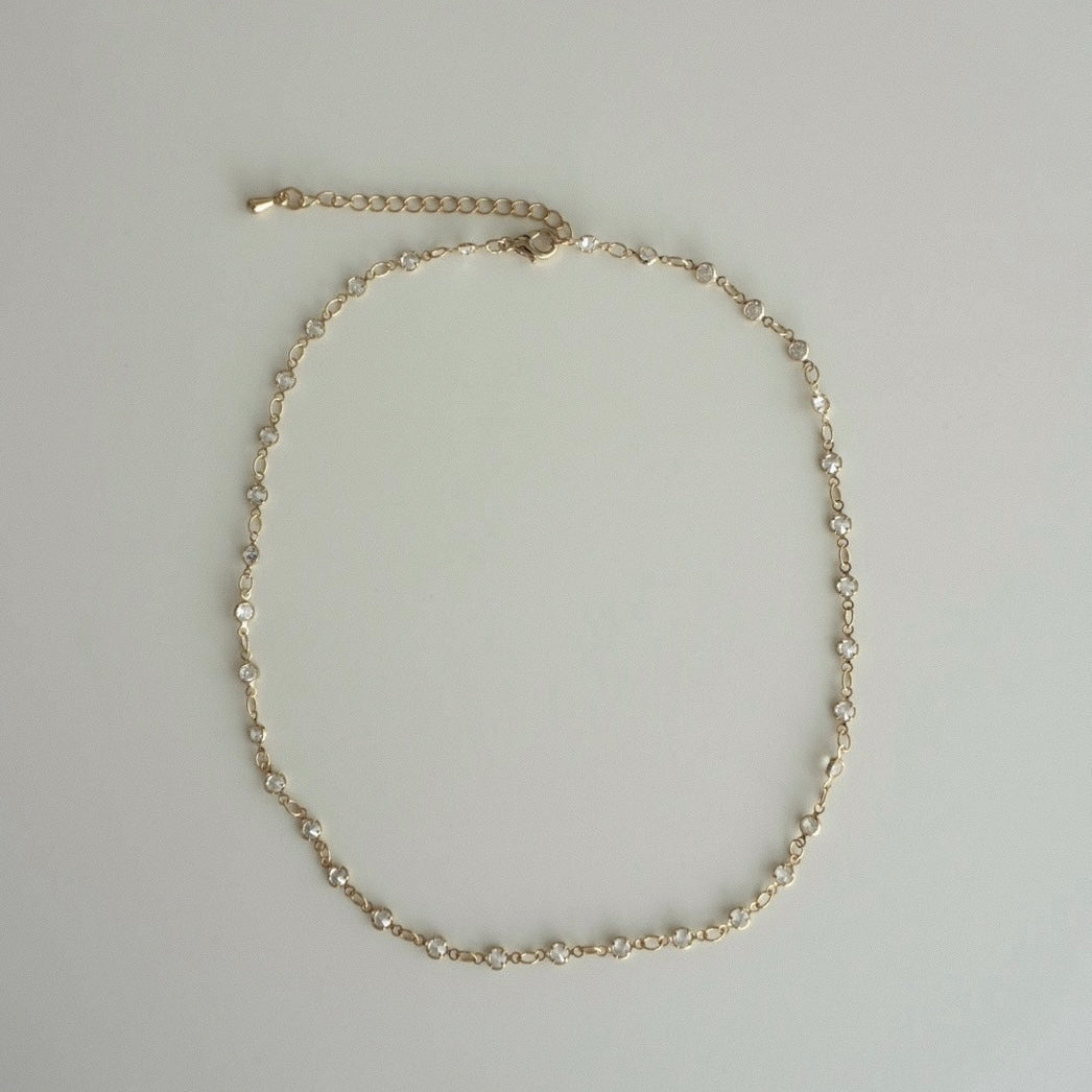 Crystal Drops Necklace